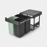 Шкафная система сортировки мусора Brabantia Sort & Go 2 x 10 л + 20 л — фото 5