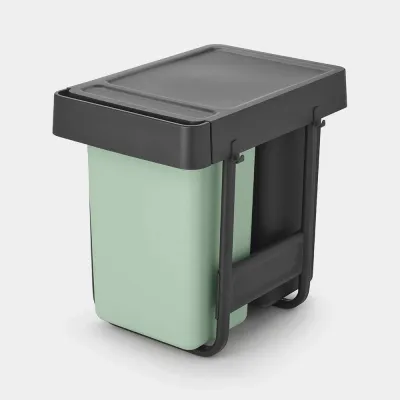 Шкафная система сортировки мусора Brabantia Sort & Go 2 x 15 л