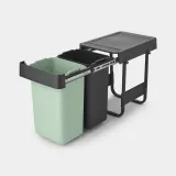Шкафная система сортировки мусора Brabantia Sort & Go 2 x 15 л — фото 2