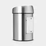 Мусорное ведро Brabantia Touch Bin 3 л матовая сталь — фото 3