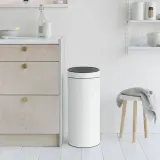 Мусорное ведро Brabantia Touch Bin New 30 л белое — фото 4