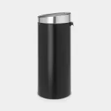 Мусорное ведро Brabantia Touch Bin New 30 л матовое чёрное — фото 4