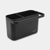Органайзер для мойки Brabantia SinkSide 2,05 л, с поддоном и подвижной перегородкой, переработанный пластик, Dark Grey — фото 2