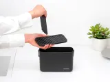 Органайзер для мойки Brabantia SinkSide 2,05 л, с поддоном и подвижной перегородкой, переработанный пластик, Dark Grey — фото 4