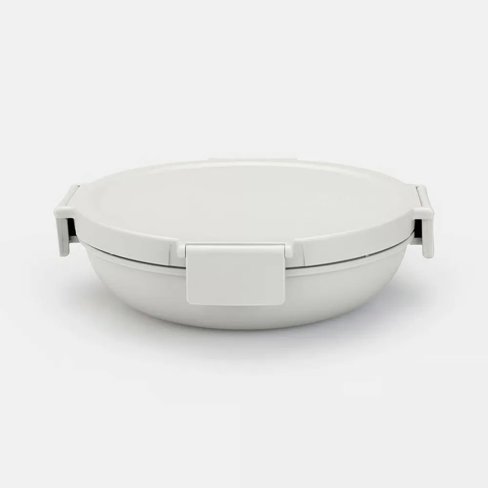 Миска для ланча Brabantia Make & Take 1 л, пластик, цвет Light Grey