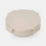 Салатник-ланчбокс Brabantia Make & Take 1,3 л, с контейнером для соуса, Soft Beige — фото 3