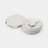 Салатник-ланчбокс Brabantia Make & Take 1,3 л, герметичный, Light Grey — фото 4