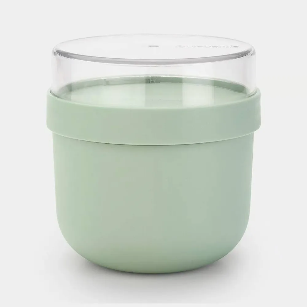 Миска для завтрака Brabantia Make & Take 500 мл, пластик, контейнер для добавок, Jade Green