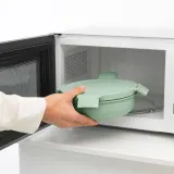 Салатник-ланчбокс Brabantia Make & Take 1,3 л, герметичный, Jade Green — фото 5