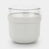 Миска для завтрака Brabantia Make & Take 500 мл, светло-серая, пластик — фото 1