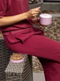 Миска для завтрака Brabantia Make & Take 500 мл, розовая, пластик, с контейнером для добавок — фото 5