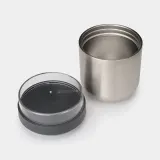 Миска для завтрака Brabantia Make & Take 0,5 л с контейнером 180 мл, Dark Grey — фото 3