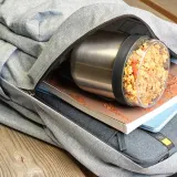 Миска для завтрака Brabantia Make & Take 0,5 л с контейнером 180 мл, Dark Grey — фото 5