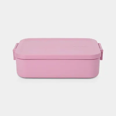 Контейнер для ланча Brabantia Make & Take 1,1 л, 20 x 13,5 см, розовый, пластик