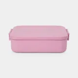 Контейнер для ланча Brabantia Make & Take 1,1 л, 20 x 13,5 см, розовый, пластик — фото 1