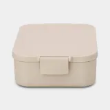 Контейнер для ланча Brabantia Make & Take 1,1 л, 20 x 13,5 см, бежевый, с клипсами на крышке — фото 3