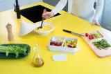 Контейнер для ланча Brabantia Make & Lunch Bento 2 л, большой, пластик, светло-серый — фото 6