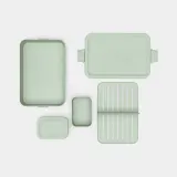 Контейнер для ланча Brabantia Make & Lunch Bento 2 л, большой, пластик, Jade Green — фото 5