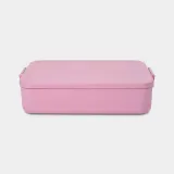 Контейнер для ланча Brabantia Make & Lunch Bento 2 л, большой, пластик, Lilac Pink — фото 1