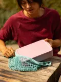 Контейнер для ланча Brabantia Make & Lunch Bento 2 л, большой, пластик, Lilac Pink — фото 5