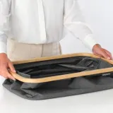 Корзина для белья складная Brabantia 40 л Pepper Black чёрная — фото 3