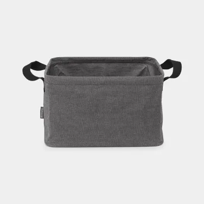 Корзина для белья складная Brabantia 35 л Pepper Black чёрная