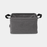 Корзина для белья складная Brabantia 35 л Pepper Black чёрная — фото 1