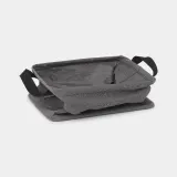 Корзина для белья складная Brabantia 35 л Pepper Black чёрная — фото 3