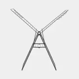 Сушилка для белья Brabantia HangOn 25 м чёрная матовая — фото 4