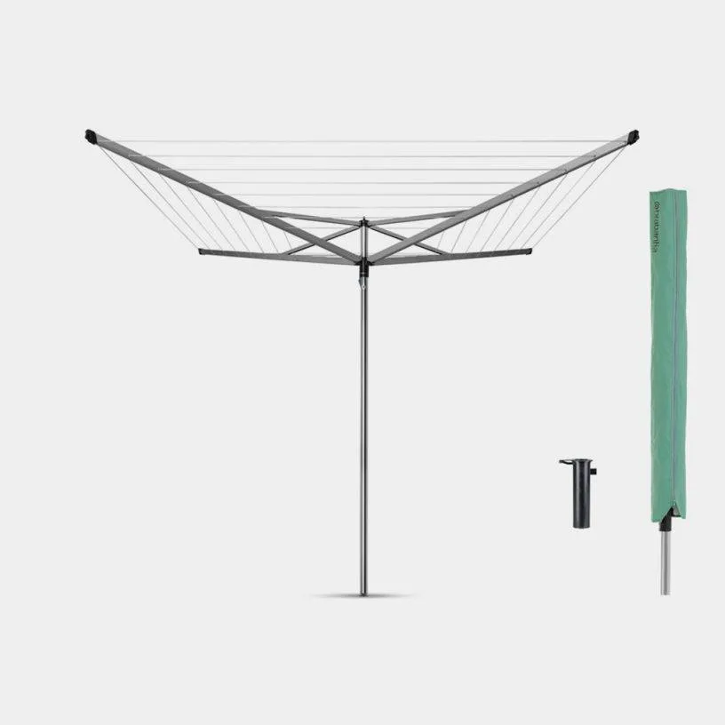 Садовая сушилка для белья Brabantia Essential серый металлик