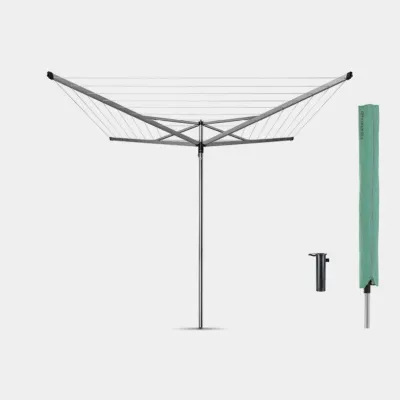 Садовая сушилка для белья Brabantia Essential серый металлик