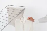 Сушилка для белья Brabantia HangOn 25 м с перекладиной серая металлик — фото 4
