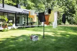 Садовая сушилка для белья Brabantia Lift-o-matic с чехлом и контейнером для прищепок, антрацит — фото 4
