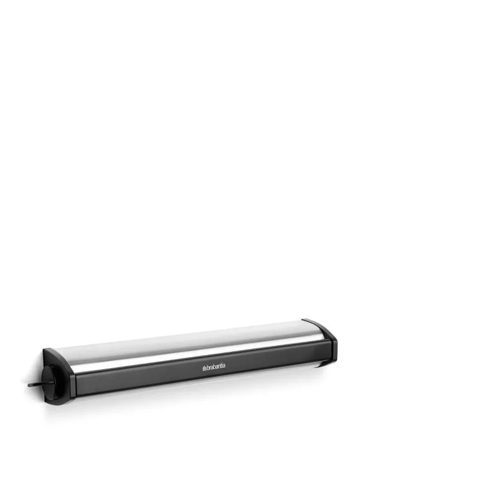 Сушилка для белья настенная Brabantia Pull Out, нержавеющая сталь, выдвижные верёвки 22 м, серебристая