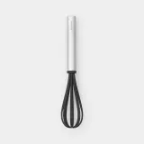 Венчик малый Brabantia Non-stick Profile, пластик, чёрный, высота 24 см — фото 1