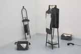 Напольная вешалка-стойка для одежды Brabantia Linn Dressboy стальная чёрная — фото 3