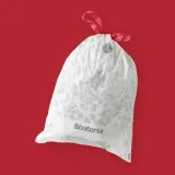Мешки для мусора Brabantia размер Y, 20 л, 40 шт., белые — фото 2