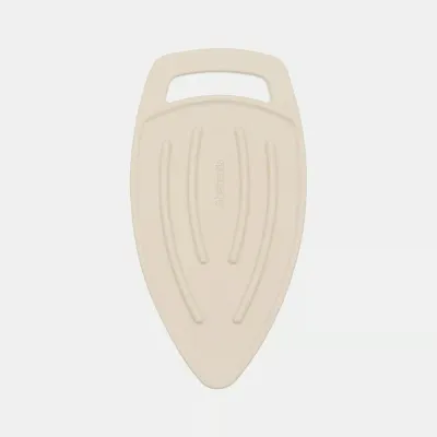 Жаростойкая подставка под утюг Brabantia Soft Beige, силикон, 28,5 × 15 см, бежевая