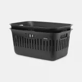 Набор из двух корзин для белья Brabantia Collect-It 40 л чёрный — фото 1