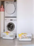 Набор из двух корзин для белья Brabantia Collect-It 40 л белый — фото 2
