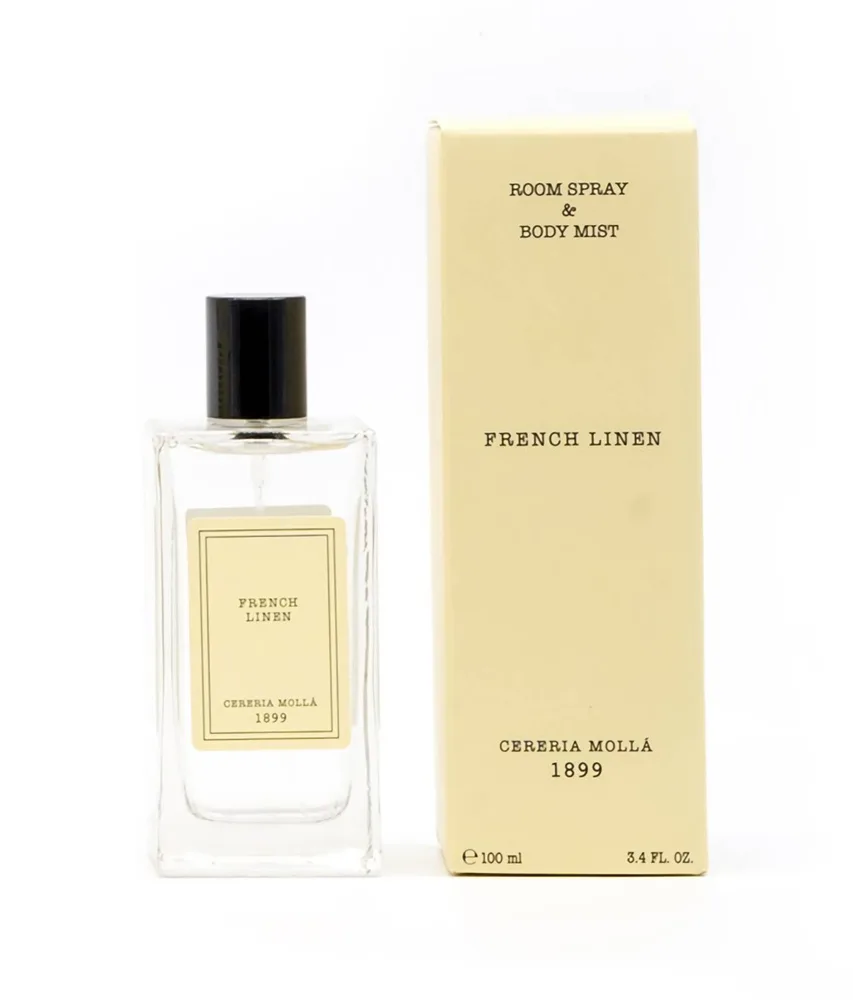 Спрей ароматический 2 в 1 Cereria Molla Premium Cosmetica French Linen 100 мл