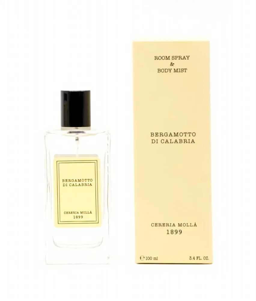 Спрей ароматический 2 в 1 Cereria Molla Premium Cosmetica Bergamotto di Calabria 100 мл