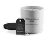 Свеча ароматическая Cereria Molla Premium XL Menthe & Basilic 600 г, 2 фитиля, время горения 80 ч, чёрная — фото 2