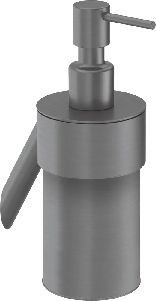 Дозатор для мыла настенный Deante SILIA 250 мл нержавеющая сталь titanium