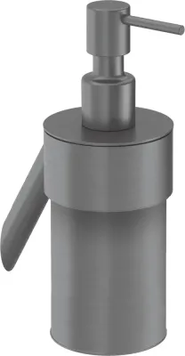 Дозатор для мыла настенный Deante SILIA 250 мл нержавеющая сталь titanium