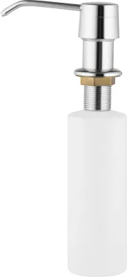 Дозатор для моющего средства Deante DECO хром, 300 мл, латунь и пластик