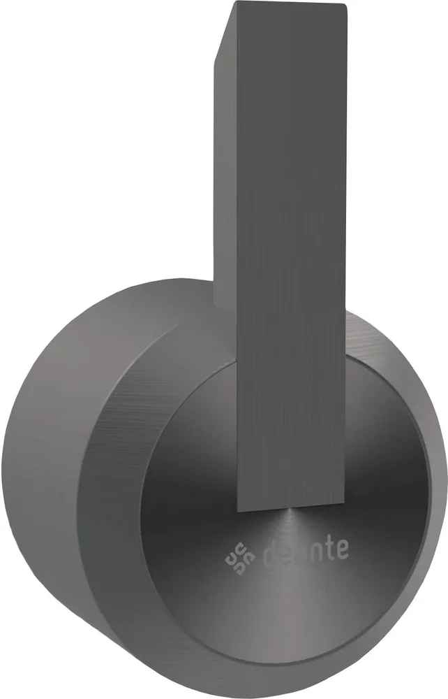 Одинарный крючок для полотенца Deante Arnika titanium, сталь 304, 59 мм