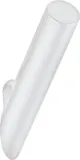 Одинарный крючок Deante Silia bianco, латунь, высота 89 мм — фото 1