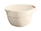 Миска керамическая для теста Emile Henry 2,5 л, 20 x 13,5 см, кремовая — фото 1