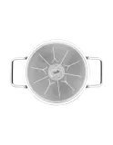 Кастрюля высокая Fissler Adamant 24 см, 4,9 л, антипригарная, для индукционных плит, чёрная — фото 5